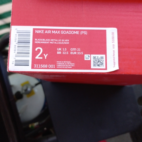 Nike 2y Air Max Boots NEW - Picture 9 of 12